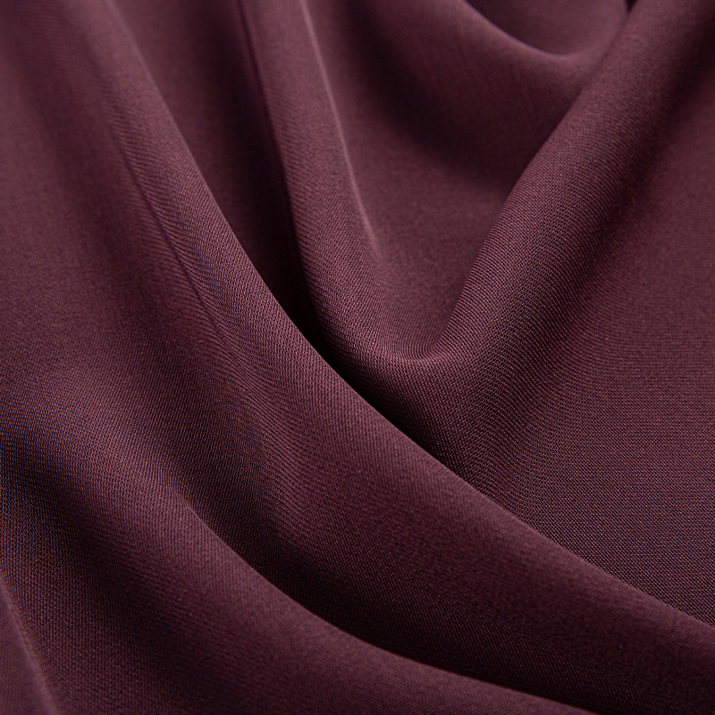 HY587 230GSM Imitatio acetas Lelis purpurea reticulumque obscurum in vestimentis mulierum et sportswear