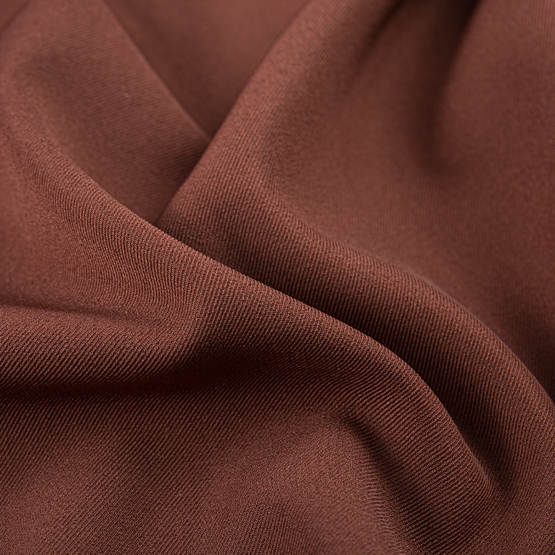 HY253 Brown Pure Britanniae tunc quattuor-modo proten spandex mixti fabricae