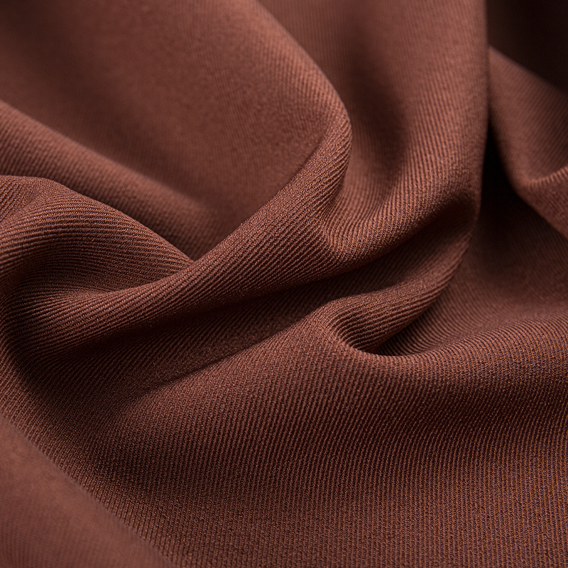 HY253 Brown Pure Britanniae tunc quattuor-modo proten spandex mixti fabricae