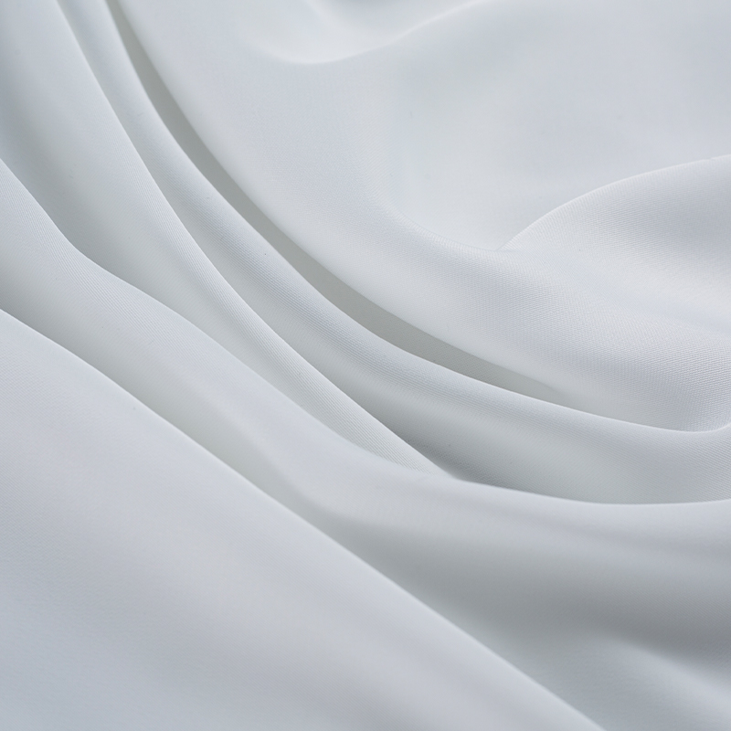HY455 140GSM 100% P Compositum Yarn Double-Face Satin Fabric