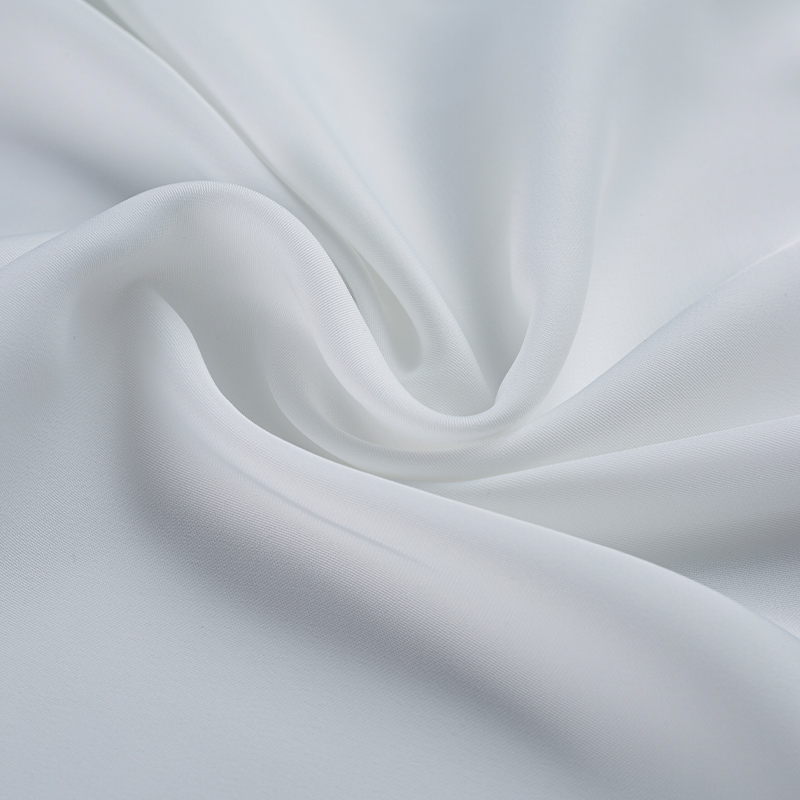 HY455 140GSM 100% P Compositum Yarn Double-Face Satin Fabric