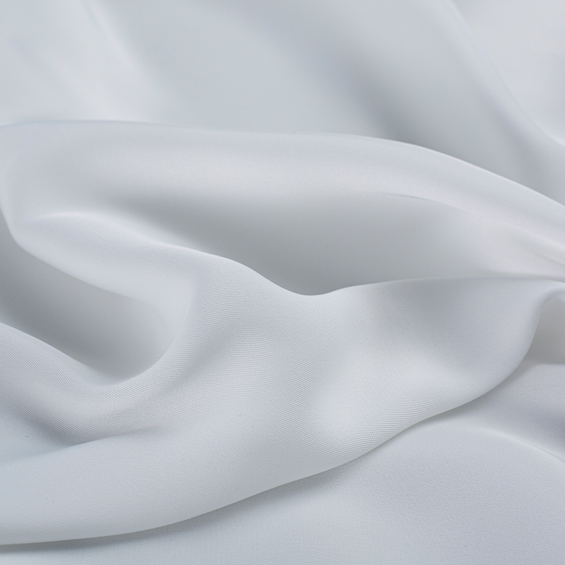HY455 140GSM 100% P Compositum Yarn Double-Face Satin Fabric